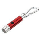 व्यक्तिगत छोटे एलईडी धातु / प्लास्टिक मशाल और प्रचारक उपहार के लिए चाबी का गुच्छा मशाल