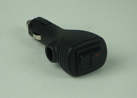चेतावनी प्रकाश के लिए बिजली और पैटर्न स्विच के साथ सी.पी.-03 कार सिगरेट लाइटर प्लग
