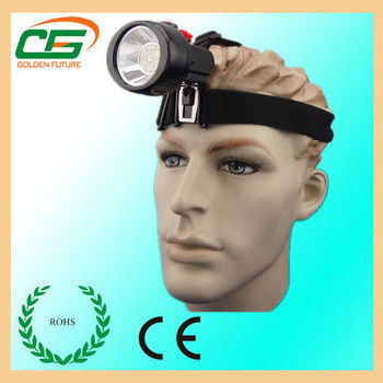 नेतृत्व में कोयला खनिकों Headlamp MSHA रात चलना के लिए स्वीकृत छोटे सिर मशाल