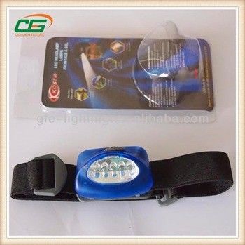 आउटडोर पनरोक सिर मशाल / Headlamp 5pcs के साथ सफेद एलईडी