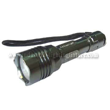 300 Lumens 4W क्री एलईडी टॉर्च बैटरी, एक मशाल टॉर्च