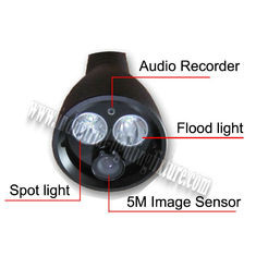 स्पॉटलाइट / फ़्लडलाइट साथ IP66 AVI वीडियो एलईडी rechargeable flashlights ATEX एफसीसी
