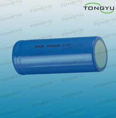 मशाल की रोशनी के लिए उच्च शक्ति 32,650 3.2V 4000mAh LiFePO4 बैटरी सेल
