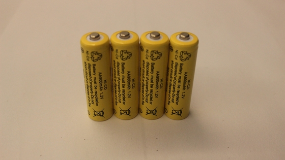 AA 1.2V 900mAh NiCD रिचार्जेबल टॉर्च बैटरी रिचार्जेबल टॉर्च बैटरी