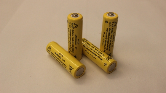 AA 1.2V 900mAh NiCD रिचार्जेबल टॉर्च बैटरी रिचार्जेबल टॉर्च बैटरी
