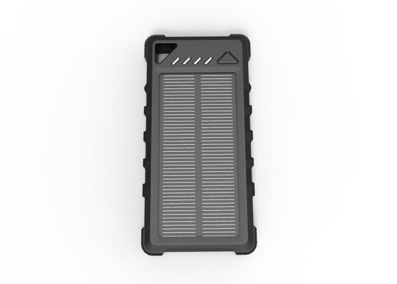 प्लास्टिक निविड़ अंधकार यूएसबी 5V 2A ली बहुलक सौर 16000mAh शक्ति मोबाइल के लिए बैंक